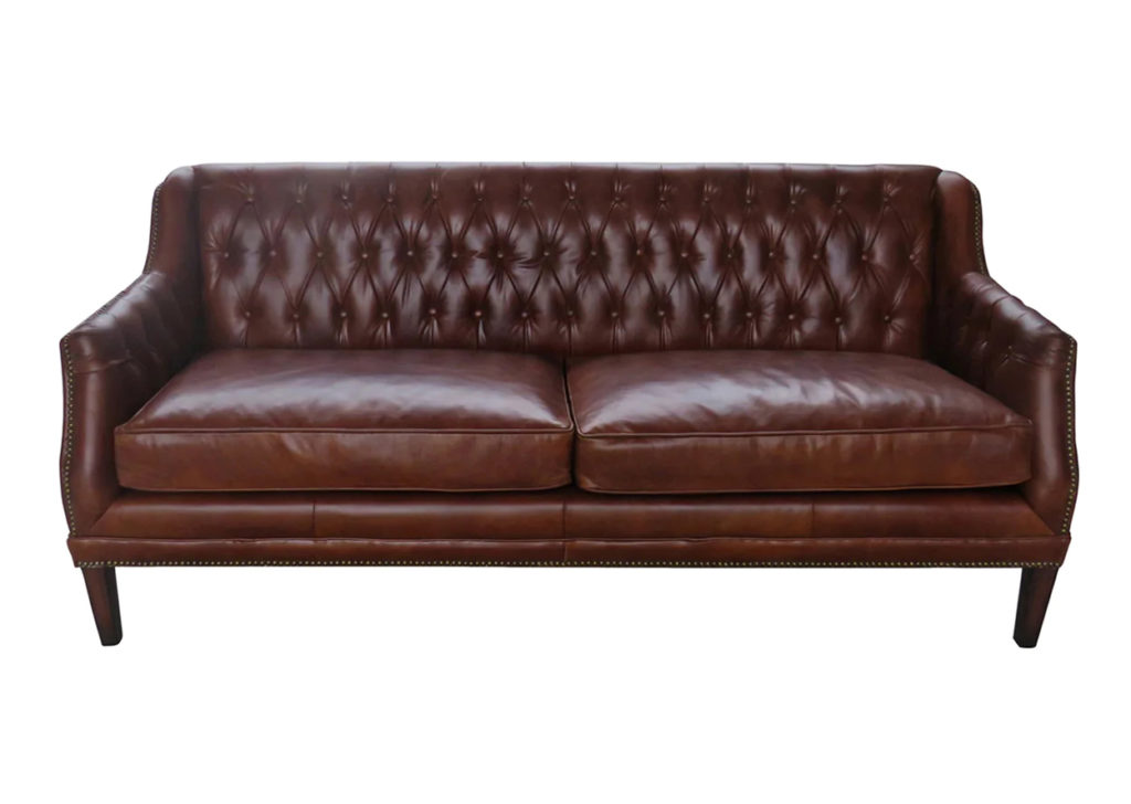 Leather Chatsworth Sofa - Loluma