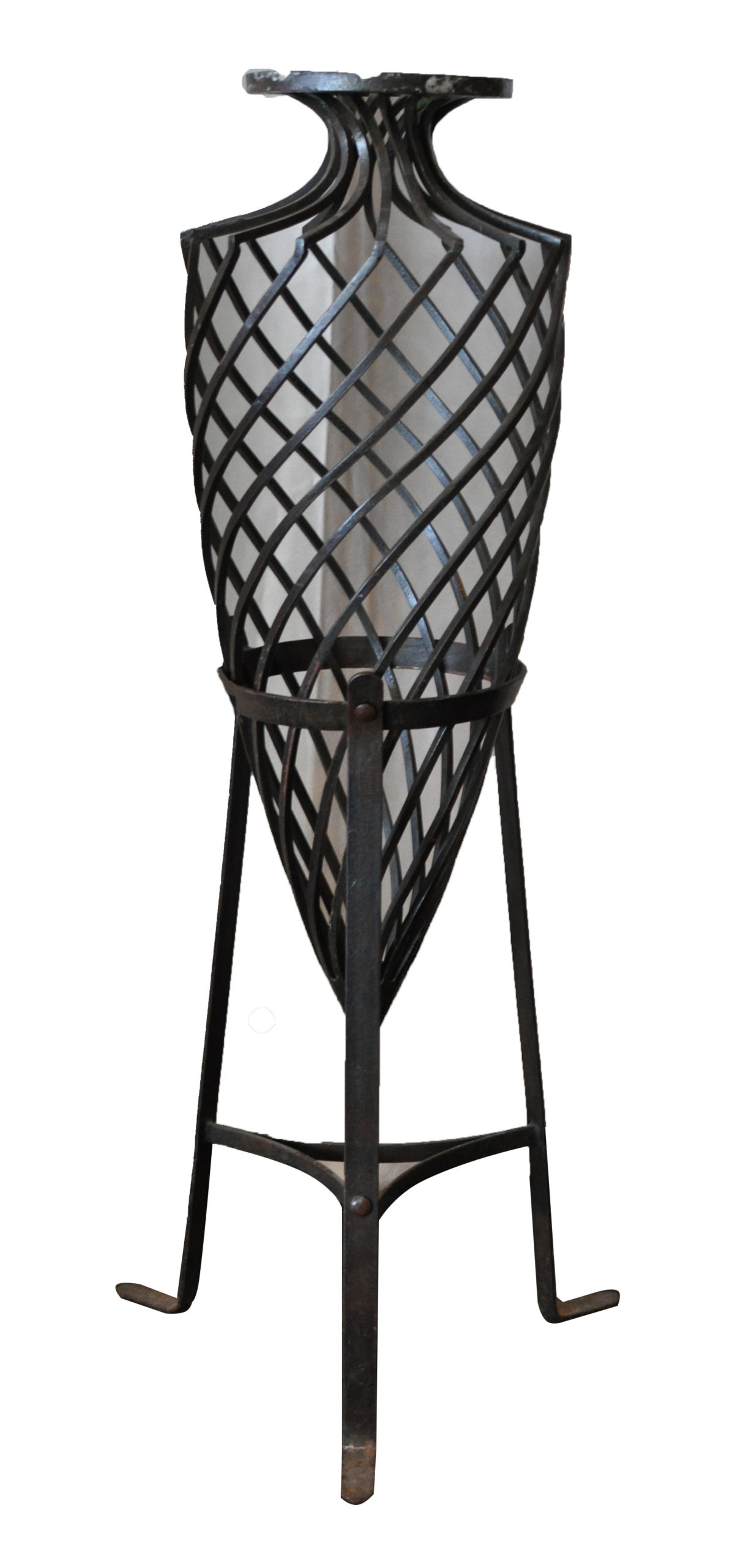 Wrought Iron Torpedo Urn Loluma