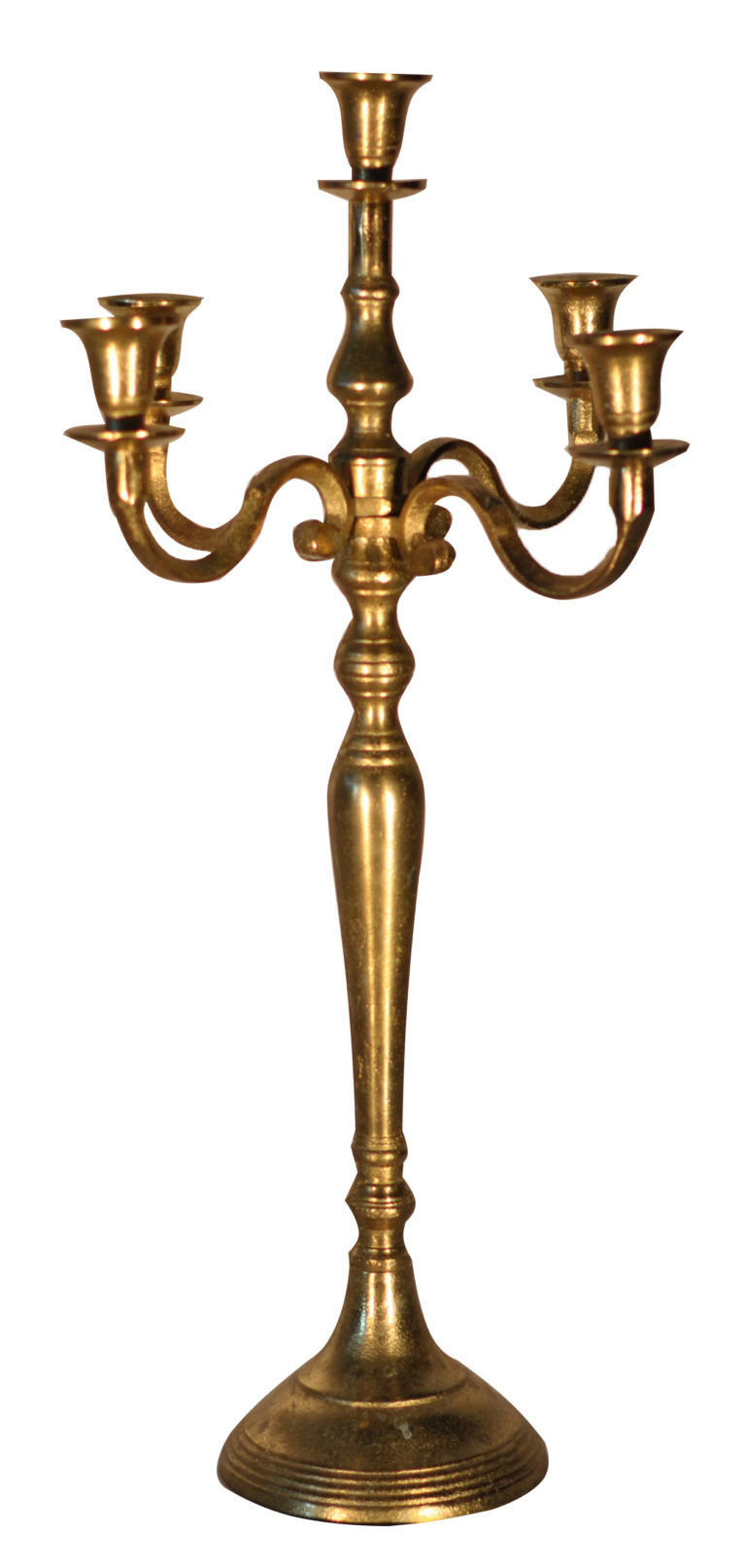 Modern Gold Tiered Candelabra Loluma