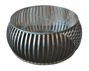 Silver Strip Coffee Table