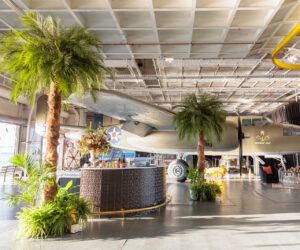 Giant Faux Palm Trees