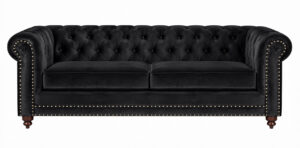 Velvet Chesterfield Couch